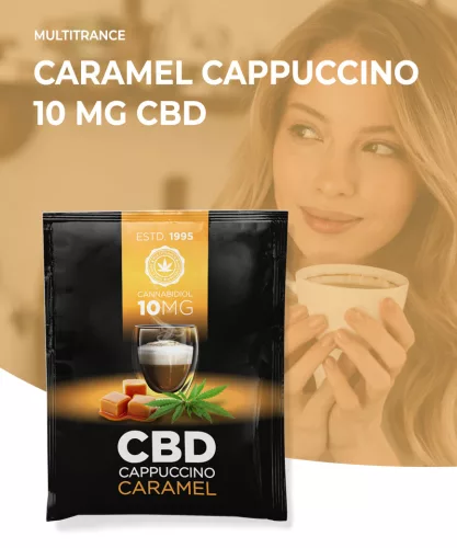 CBD Coffee Instant Caramel Cappuccino 10 mg