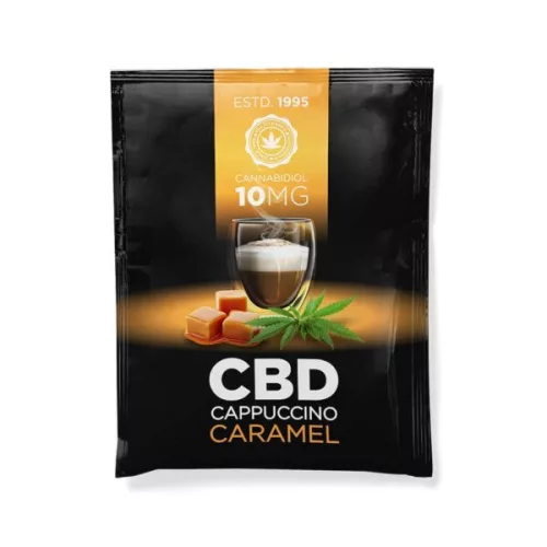 CBD Coffee Instant Caramel Cappuccino 10 mg
