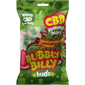 Bubbly Billy Buds CBD gumicukor dinnye ízben - 300 mg
