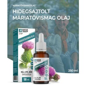 Natur Tanya® Máriatövismag olaj 50 ml