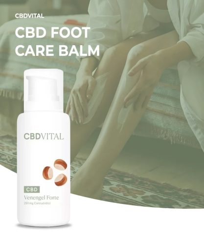 CBDVital Venengel Forte CBD lábápoló balzsam