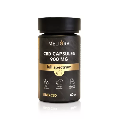 Meliora CBD kapszula 15 mg 60 db | 900 mg