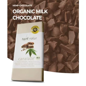 Canalade Bio Organic Hemp Milk Chocolate