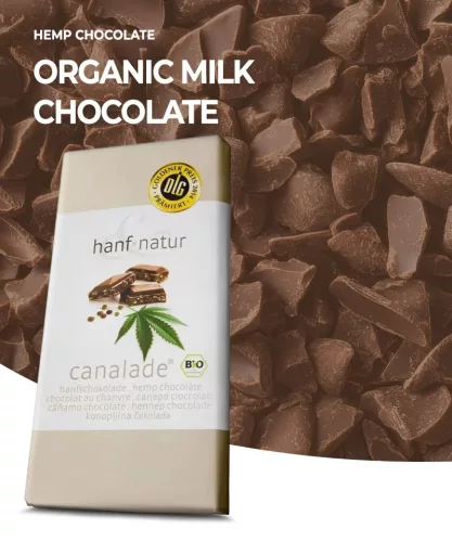 Canalade Bio Organic Hemp Milk Chocolate
