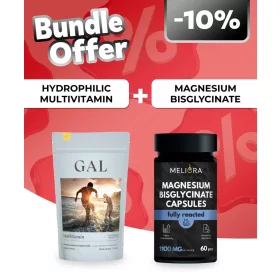   GAL Multivitamin – Hidrofil kapszulák, 90 adagos utántöltő + Meliora Magnézium-biszglicinát kapszula - 60 db