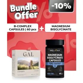   GAL B-komplex + Meliora Magnézium-biszglicinát kapszula - 60 db