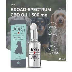 Jōra 5% CBD olaj kutyáknak 500 mg