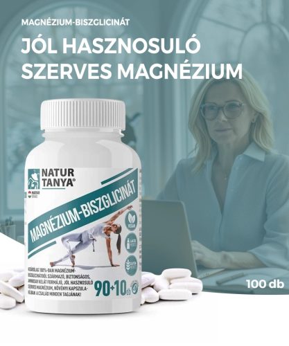 Natur Tanya® Magnézium Biszglicinát 100 db