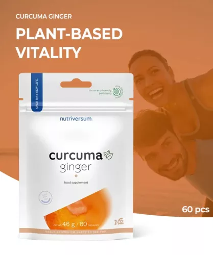 Nutriversum Curcuma Ginger kapszula - 60 db