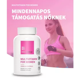 USA Medical Női Multivitamin növényi kivonatokkal - 60 db