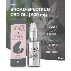 Jōra 5% CBD olaj macskáknak 500 mg