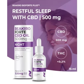 Reakiro Forte Night CBD olaj | 500 mg