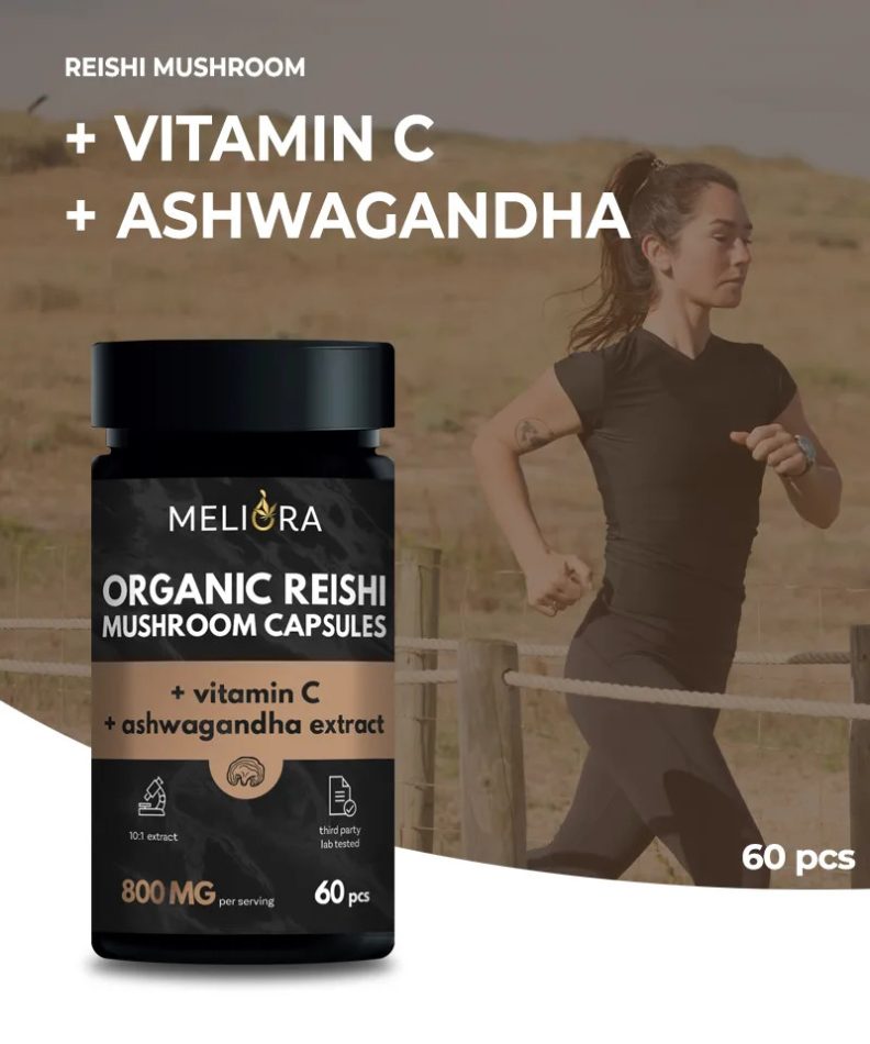 Meliora capsule cu ciupercă Reishi