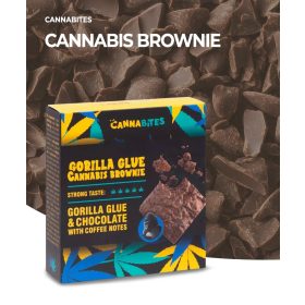CannaBites Gorilla Glue Cannabis Brownie