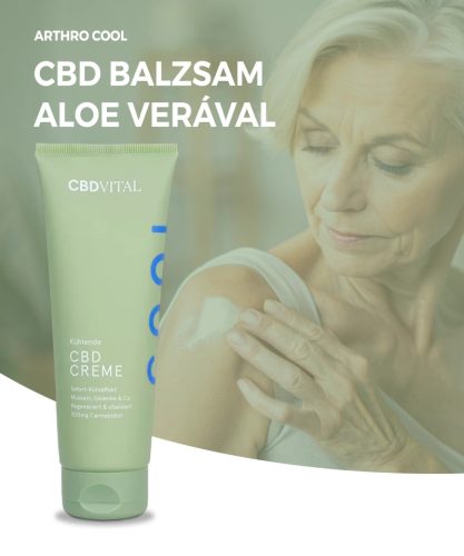 CBDVital Arthro COOL hűsítő balzsam 500 mg CBD-vel