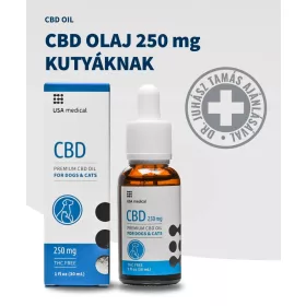 USA Medical CBD olaj kutyáknak 250 mg