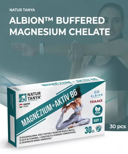 Natur Tanya® Magnézium + Aktív B6 - 30 db