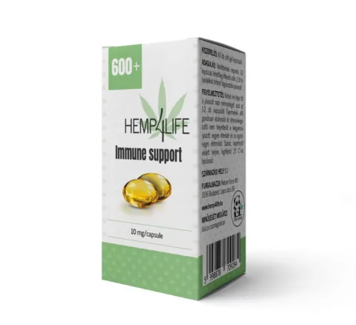 Hemp4Life Immune Support kapszula 600 mg 60 db