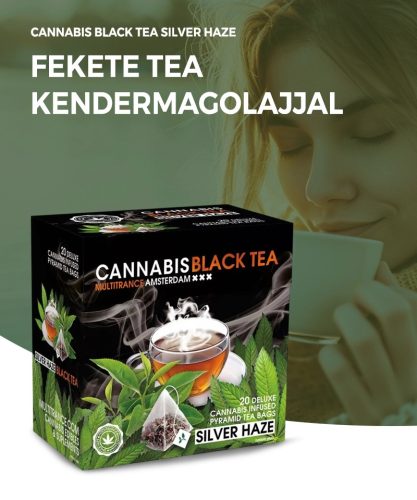 Cannabis Silver HaZe Black Tea