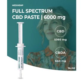 MEDIHEMP Hanf Complete paszta 50%, 6000 mg