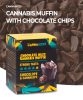 CannaBites Chocolate Haze Cannabis Muffin