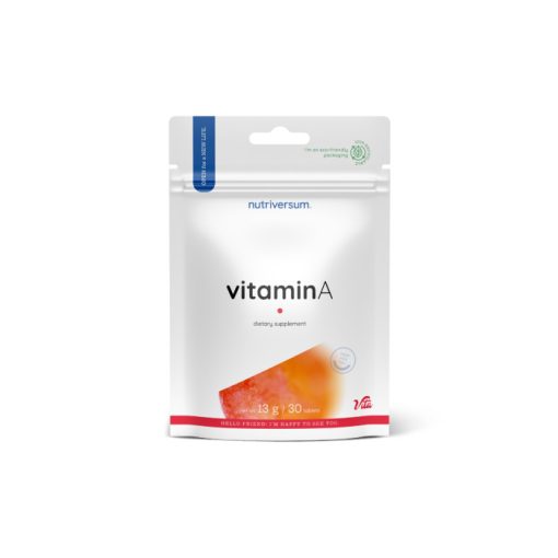 Nutriversum A-vitamin tabletta - 30 db