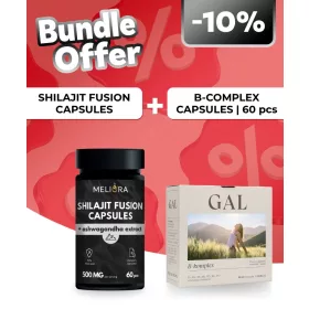Meliora Shilajit Fusion kapszula - 60 db + GAL B-komplex