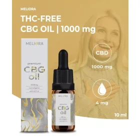 Meliora 10% CBG olaj 1000 mg 