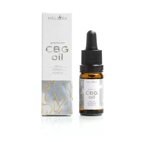 Meliora 10% CBG olaj 1000 mg 