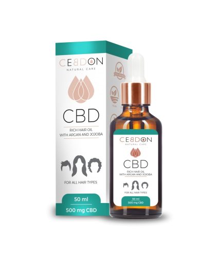 CeBDon Natúr Hajápoló olaj 500 mg CBD-vel