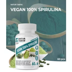 Natur Tanya® Vegán Spirulina - 60 db