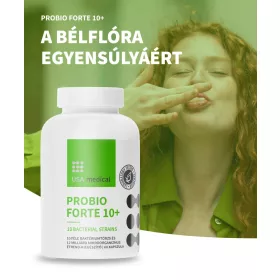   USA Medical Bélflóra támogató kapszula 10 féle baktérium törzzsel - 60 db