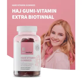 USA Medical Haj gumi-vitamin biotinnal - 60 db