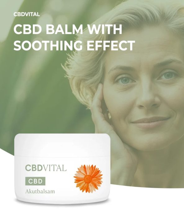 CBDVital Akutbalzsam 300 mg CBD-vel