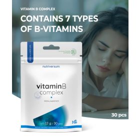 Nutriversum B-vitamin Complex - 30 db