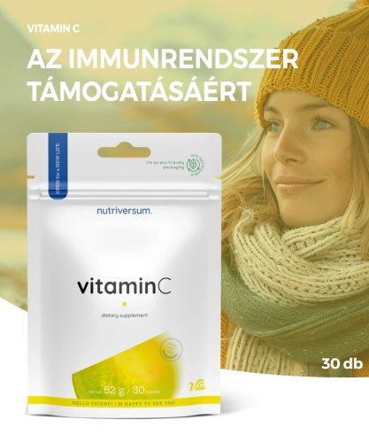 Nutriversum C-vitamin - 30 db