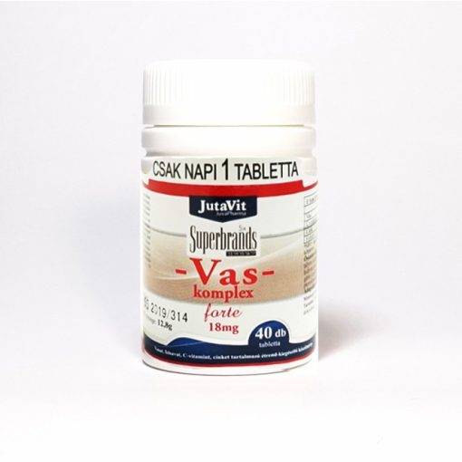 JutaVit Vas-komplex forte 18 mg 40 db
