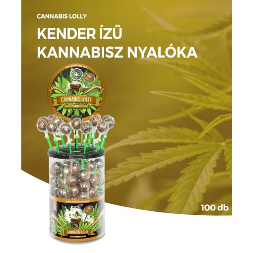 Cannabis Hash Lollies – Display Container (100 Lollies)