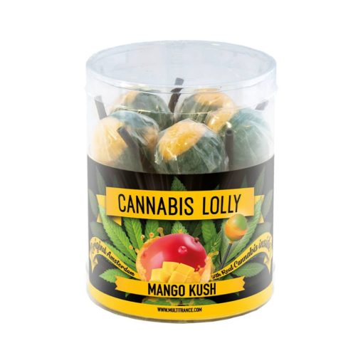 Cannabis Mango Kush Lollies – Gift Box (10 Lollies)
