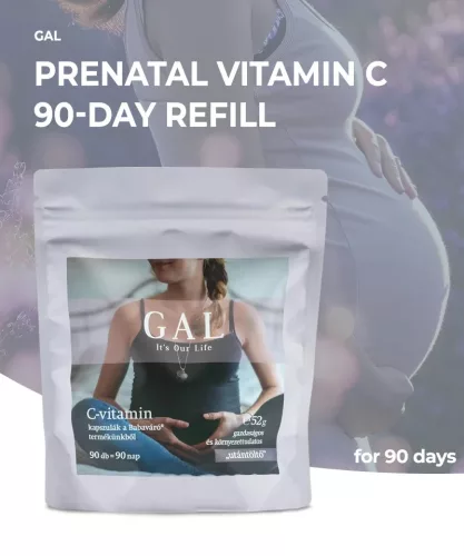 GAL Babaváró – C-vitamin kapszulák, 90 adagos utántöltő