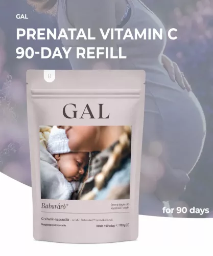 GAL Babaváró – C-vitamin kapszulák, 90 adagos utántöltő