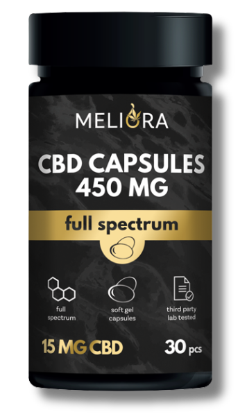 Meliora CBD Kapszula 50 mg | 3000 mg