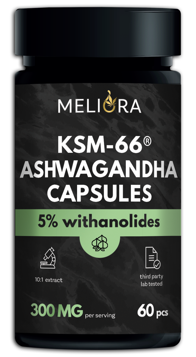 Meliora KSM-66® Ashwagandha kapszula | 60 db