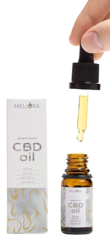 Meliora THC-mentes CBD olaj