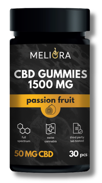 Meliora CBD Gumicukor 25 mg – Maracuja