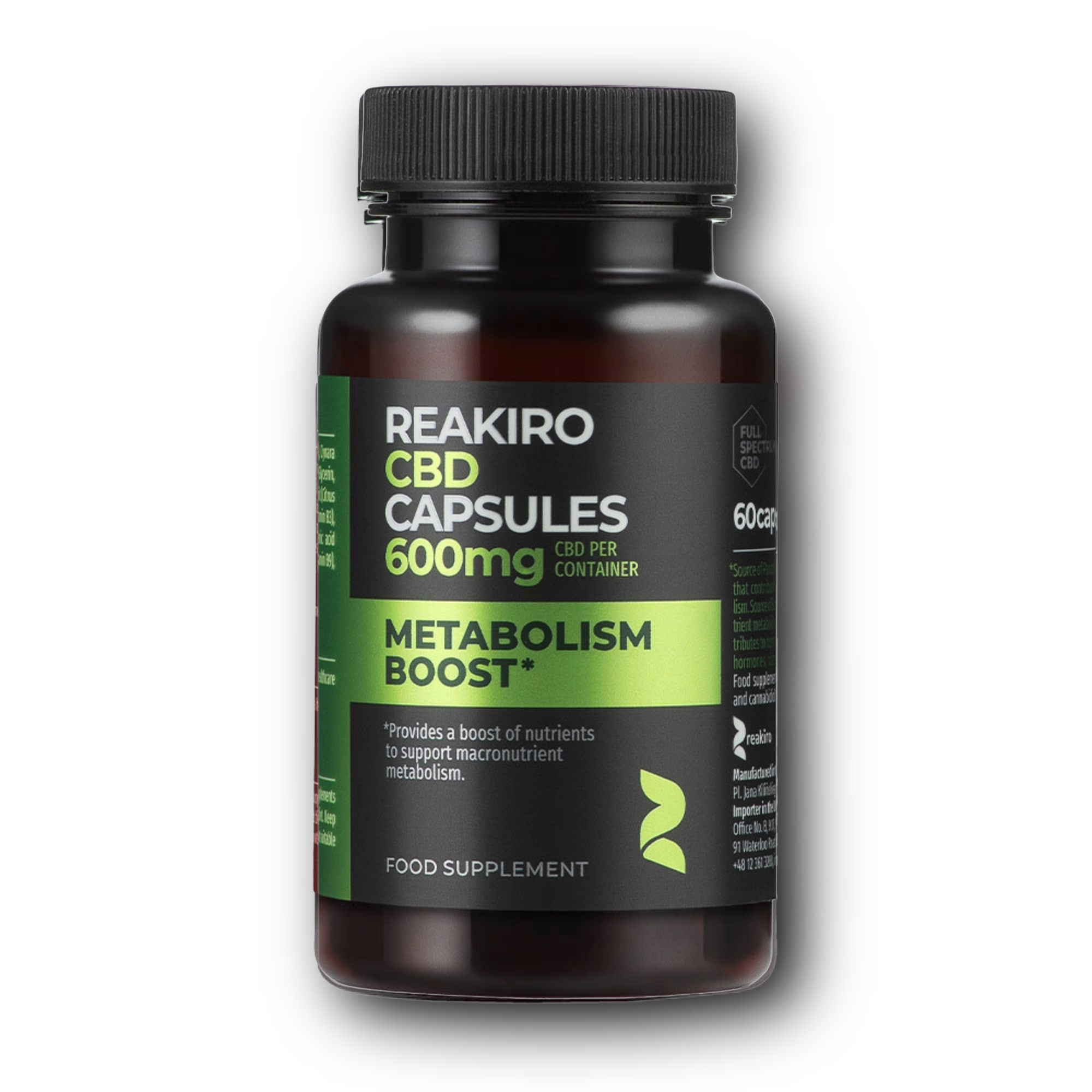 Reakiro Metabolism Boost CBD kapszula
