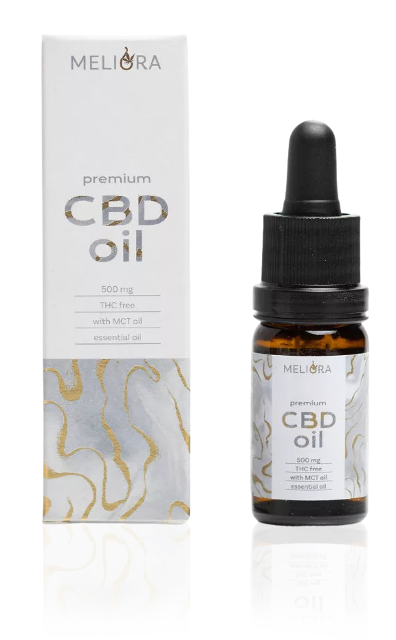 Meliora Széles Spektrumú 5% CBD olaj 500 mg