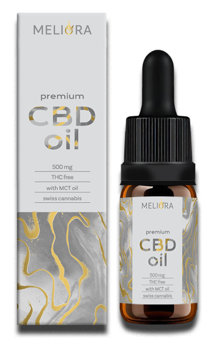 Meliora Széles Spektrumú 5% CBD olaj 500 mg