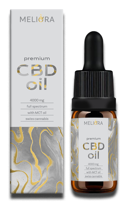 Meliora Teljes Spektrumú CBD olaj 40% 4000 mg