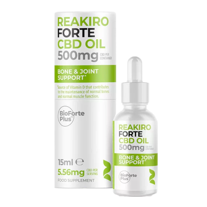 Reakiro Forte Bone & Joint Support CBD olaj | 500 mg